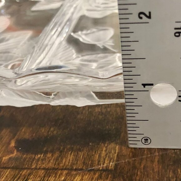 Studio Nova by Mikasa 'WINTER ROSE' WY051/345 Crystal Divided Relish - Picture 7 of 7